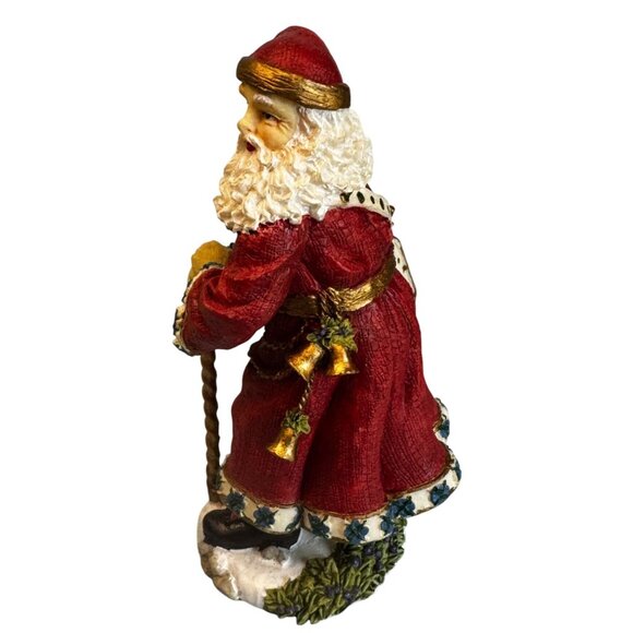 International Santa Claus Collection Babbo Natale Italy Figurine Red 5.5 w/box - Picture 5 of 6